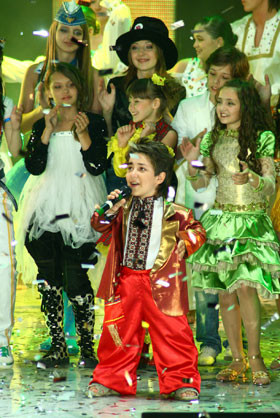 На «Детском Евровидении-2009» от Украины споет звезда шоу «Танцую для тебя» 