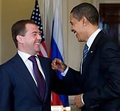 Обама и Медведев обсудят Украину и Грузию  