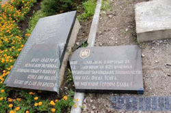 В Бабьем Яру осквернили памятник украинским националистам 