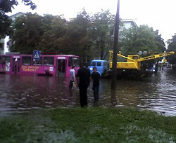 В Минске наводнение 