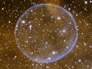 Во Вселенной раздулся «мыльный пузырь» 