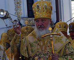 Патриарх Кирилл обратился к украинским верующим с проповедью 