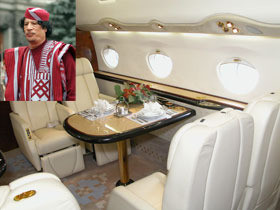 В Украине сделали роскошный самолет специально для Каддафи 