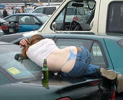 За рулем больше пьяных женщин, чем мужчин  