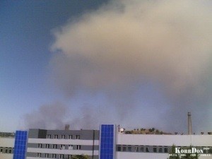В Донецке взлетел на воздух пиротехнический завод 