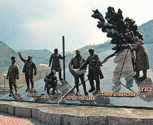Трагедию на Саяно-Шушенской ГЭС напророчил памятник? 
