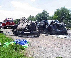 В Закарпатской области 7 человек пострадали в аварии на трассе 