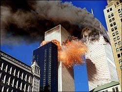 Неизвестную видеозапись терактов 11 сентября опубликовали 