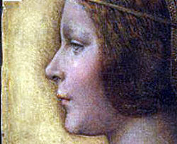 На картине 19 века найдены отпечатки Леонардо 