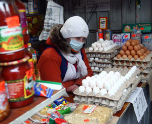 Свиной грипп в Украине: Рынки и банки закрываются, а фармацевты подсчитывают прибыль 