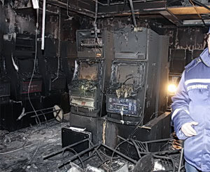 Пожар в днепропетровском казино унес жизни 9 человек 