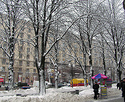 В выходные Киев промерзнет до -14 