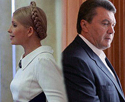 В Полтавской области Тимошенко обогнала Януковича с большим отрывом 
