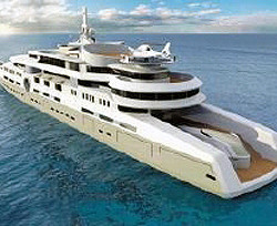 Абрамович украсил свою яхту за 326 тысяч долларов 