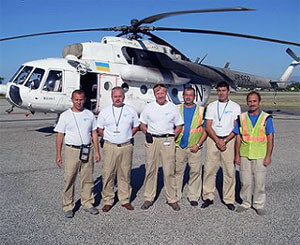 Украинские вертолетчики спасли троих наших на Гаити 