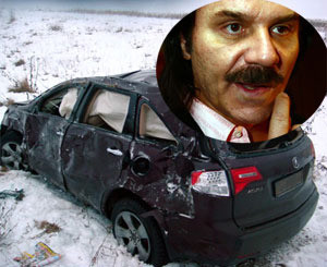 Зиброву вернули деньги за разбитое авто 