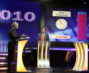 Дебаты вылились в монолог Тимошенко 