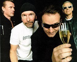 U2 станет членом Зала славы Playboy 