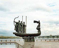 Памятник основателям Киева полностью демонтируют с цель реставрации 