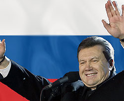 Янукович хочет догнать Россию 