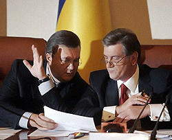 Ющенко попросил Януковича наложить вето на изменения в законе о коалиции 