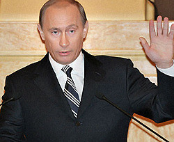Путин прислал Азарову поздравительную телеграмму   