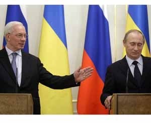 Путин - Азарову: «Мы не считаем газовые контракты невыгодными» 