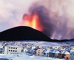 Вулкан в Исландии парализовал авиасообщение в небе Европы 