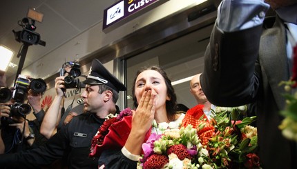 Джамала вернулась в Киев