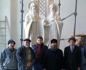 В Лавре установят памятник основателям монастыря 