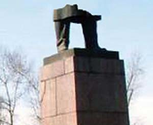 В Одесской области от Ленина остались только ноги