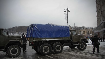 Подготовка к разгону Евромайдана