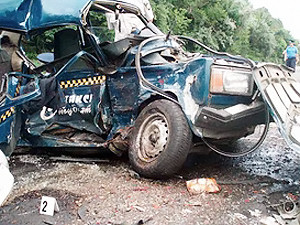 На трассе в Черкасской области «бодались» «Жигули»: двое погибших, трое раненых