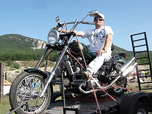 В Крыму появился мотоцикл, работающий на… воде