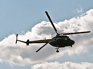 МЧС облетело Киев и область на вертолете: небо чистое, пожаров нет
