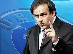 Платини поддержал финал Лиги Европы-2013  в Тбилиси
