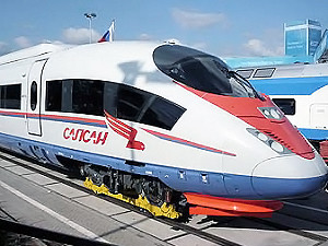 Из России в Киев будет ездить скоростной поезд «Сапсан»