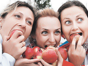 Яблоки спасают от кислородного голодания?