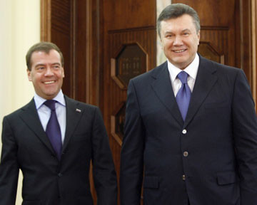 Янукович встретится с Медведевым в Геленджике уже в следующий понедельник