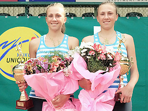 Украинские сестры-близняшки победили в теннисном Лиможе