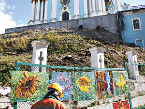 Реставрация Андреевской церкви закончится в следующем году