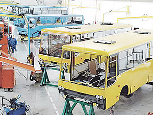 Украина стала в два раза производить больше автобусов