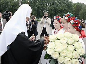 Патриарх Кирилл уже в Киеве
