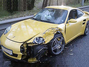 Новый хозяин разбил Porsche Степана Черновецкого