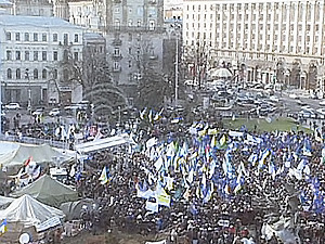 Предпринимателям не понравилось вето Януковича и они снова собирают Майдан