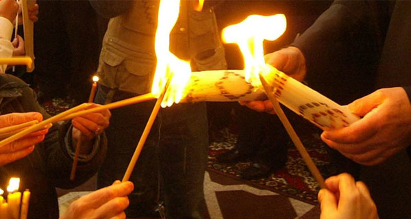 Вифлеемский огонь доставили в Киев