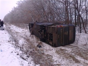 Число пострадавших в аварии автобуса на Харьковщине выросло до 12 человек