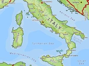 В Италии произошло землетрясение магнитудой 3,9