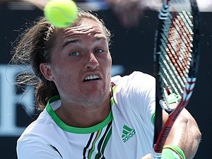 Александр Долгополов вошел в восьмерку лучших на теннисном турнире в Мельбурне