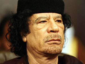 В резиденции Каддафи разрушен командный пункт